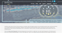 Desktop Screenshot of hamiltonlakes.org